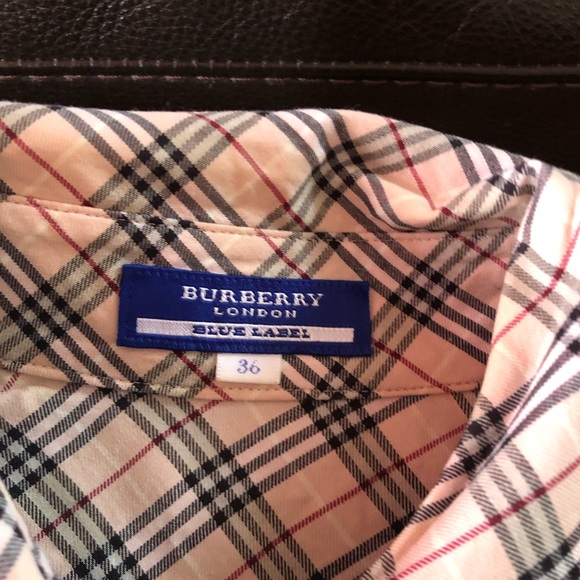 Authentic Burberry London blue label blouse - Picture 1 of 3